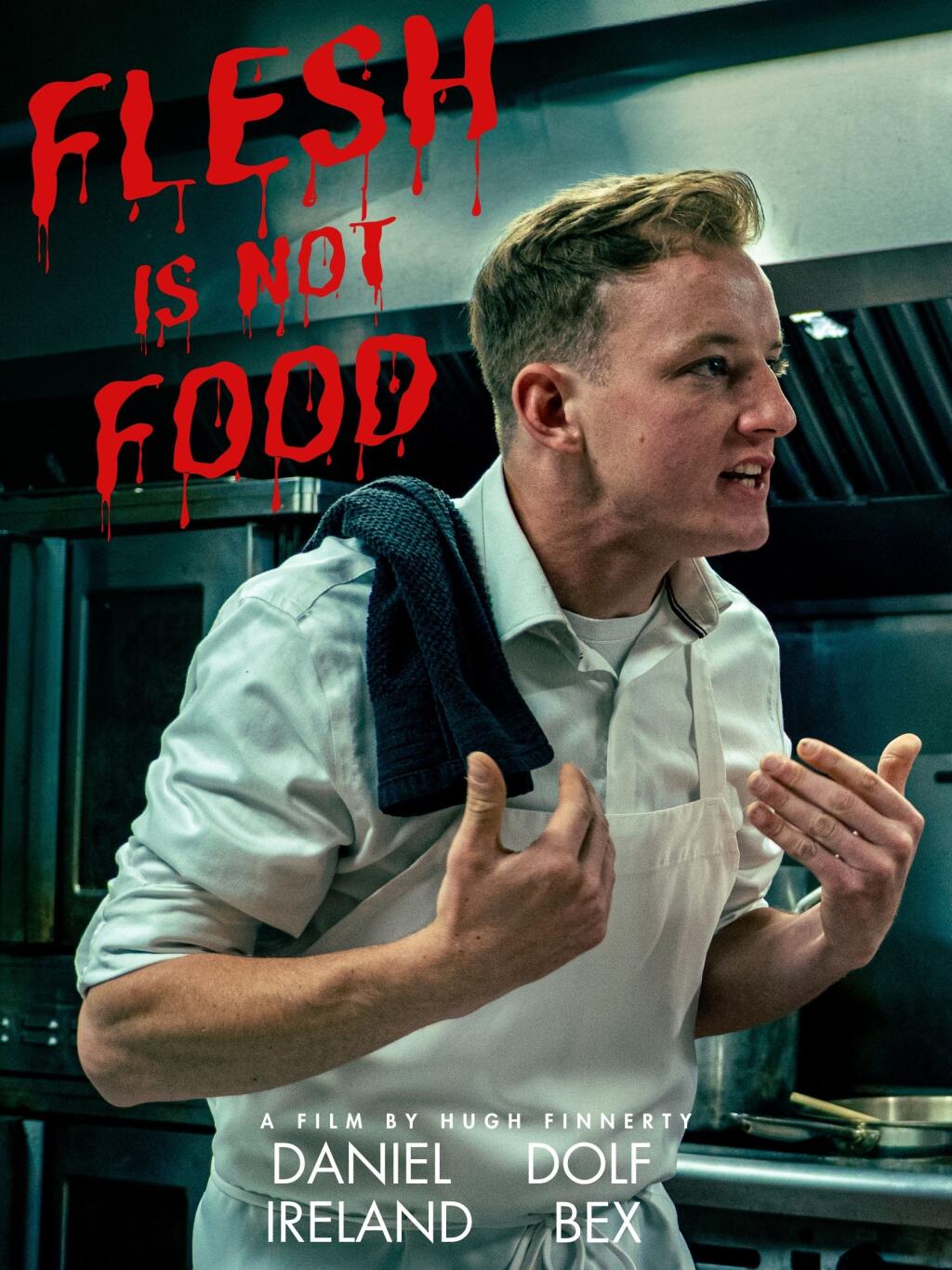 Filmposter for Flesh is Not Food